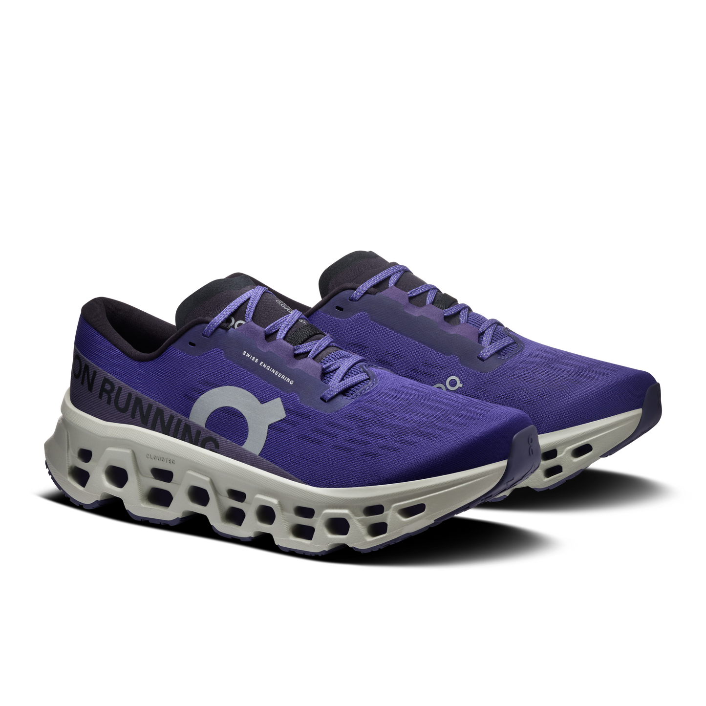 On Running Men's Cloudmonster 3 Shoes - Twilight / White