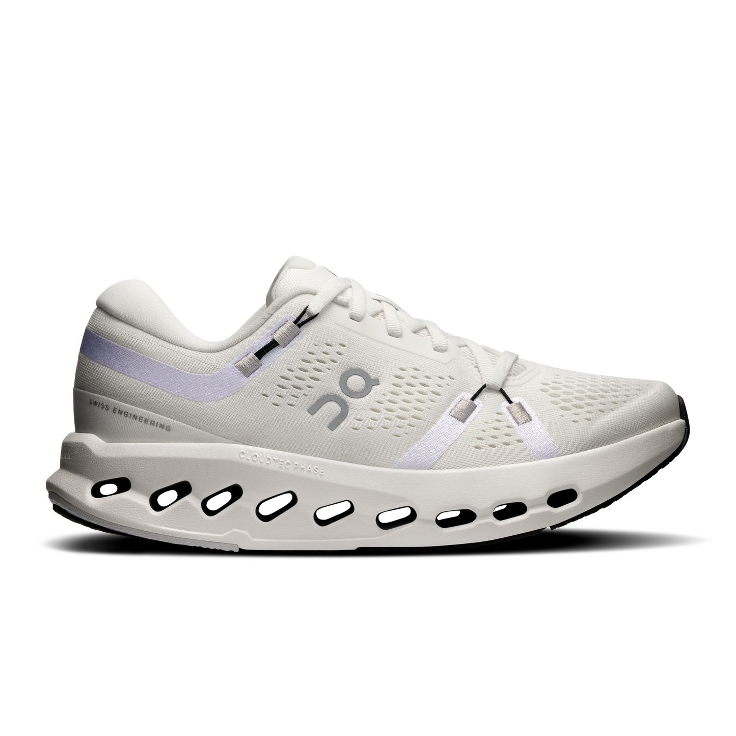 On Running Women's Cloudsurfer 2 Wide Shoes - Ivory / Ivory