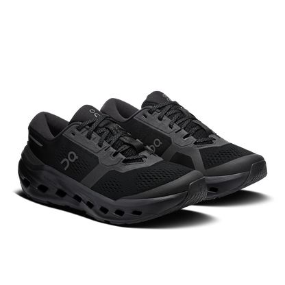 On Running Men's Cloudrunner 3 Shoes - Black / Black