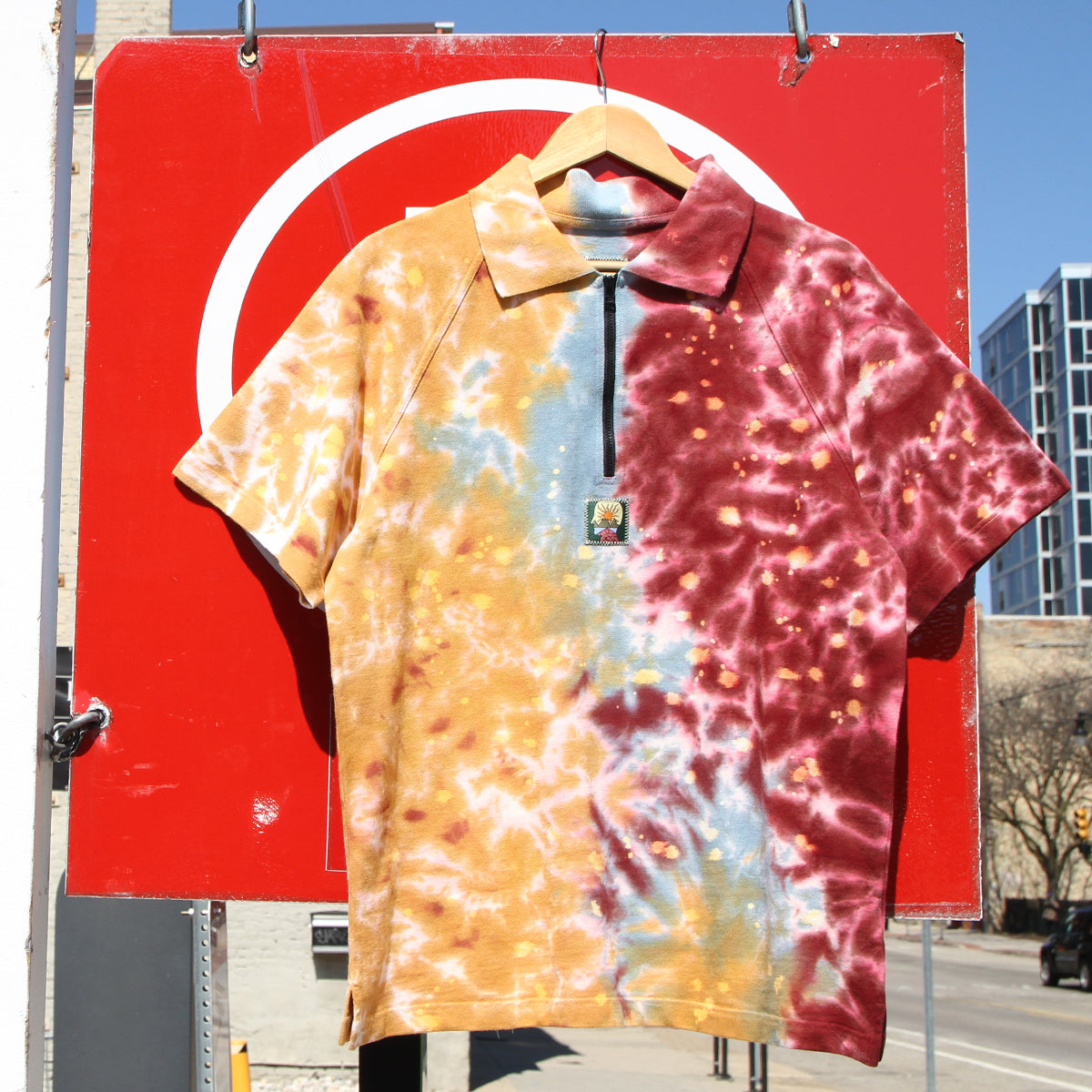 Dyed S/S Boxed Pique Polo