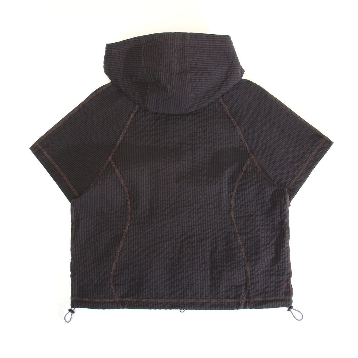 Women's Gingham Hooded Top