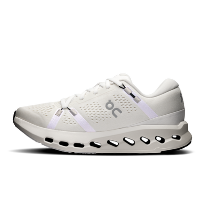 On Running Women's Cloudsurfer 2 Wide Shoes - Ivory / Ivory
