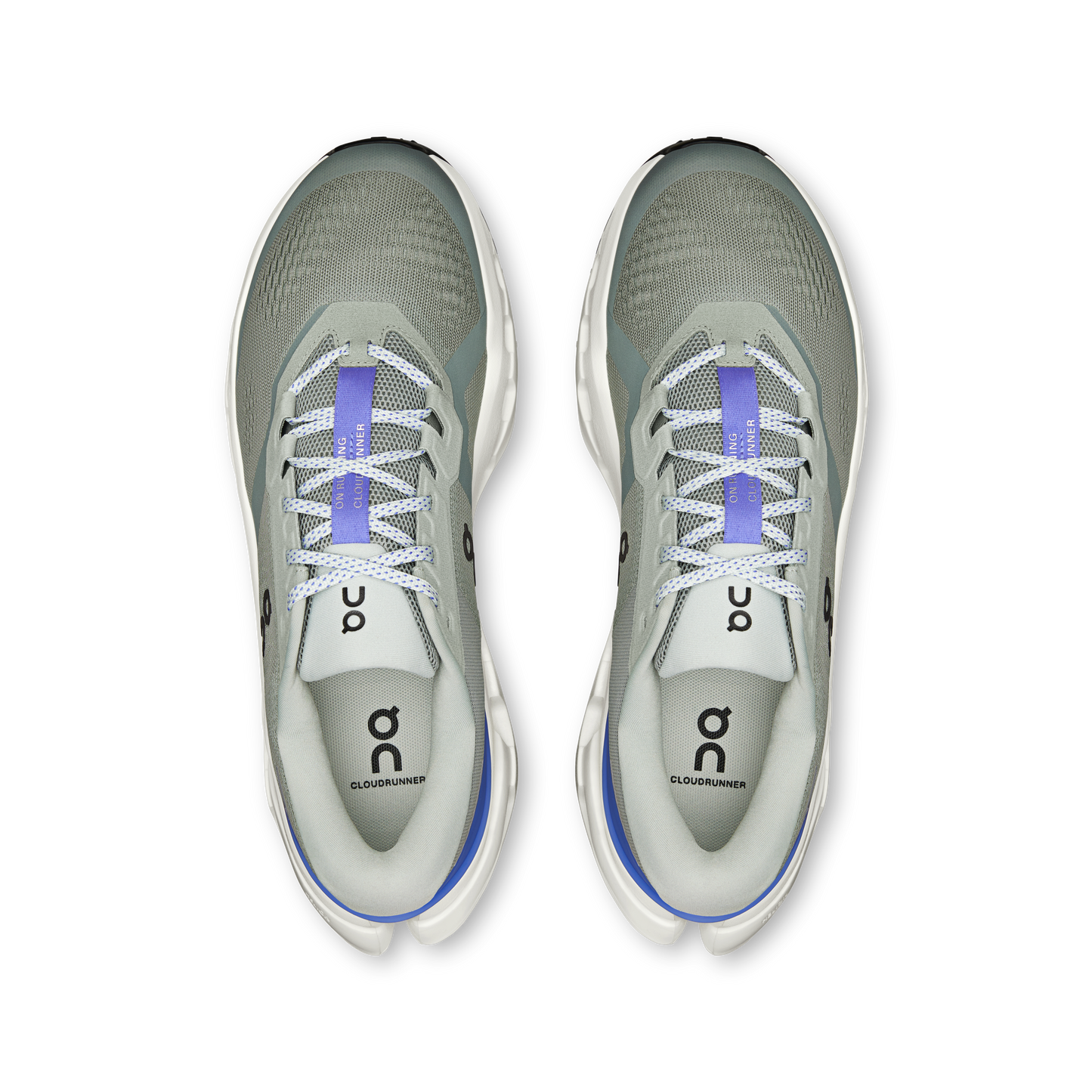 On Running Men's Cloudrunner 3 Shoes - Tin / Iceberg