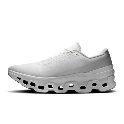 On Running Women's Cloudmonster 1 Shoes - White / White