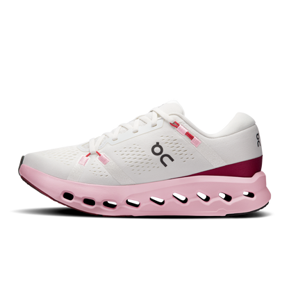 On Running Women's Cloudsurfer 2 Shoes - Ivory / Peony
