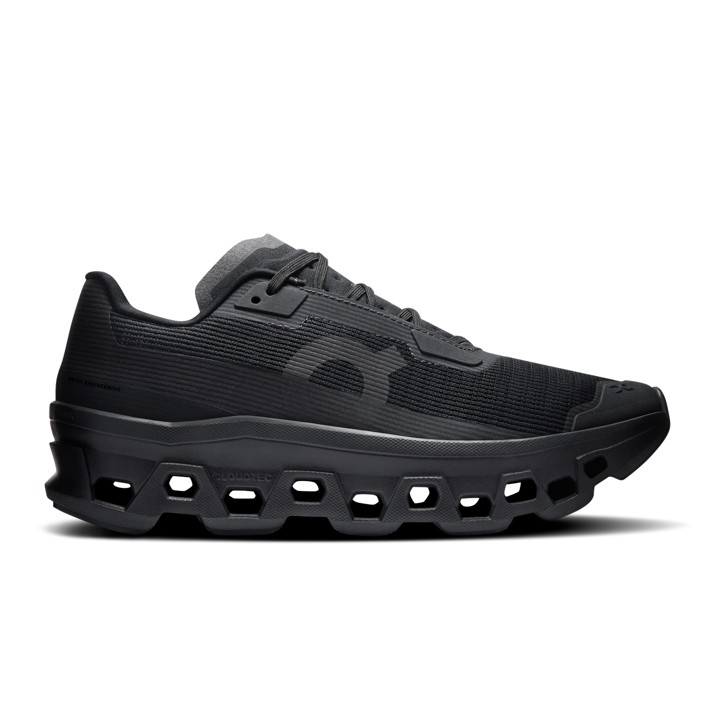 On Running Women's Cloudmonster Void Shoes - Black / Black