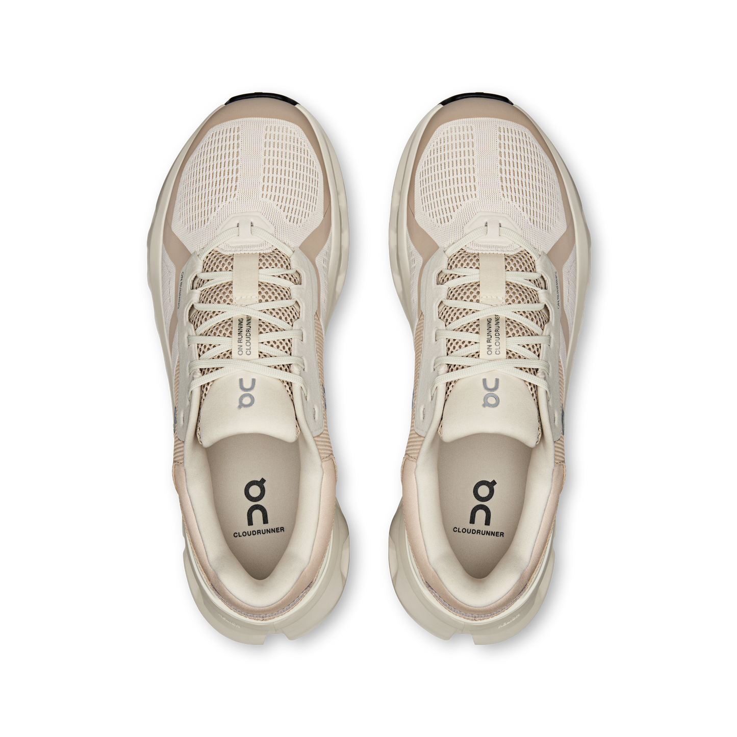 On Running Men's Cloudrunner 2 Shoes - Pearl / Desert