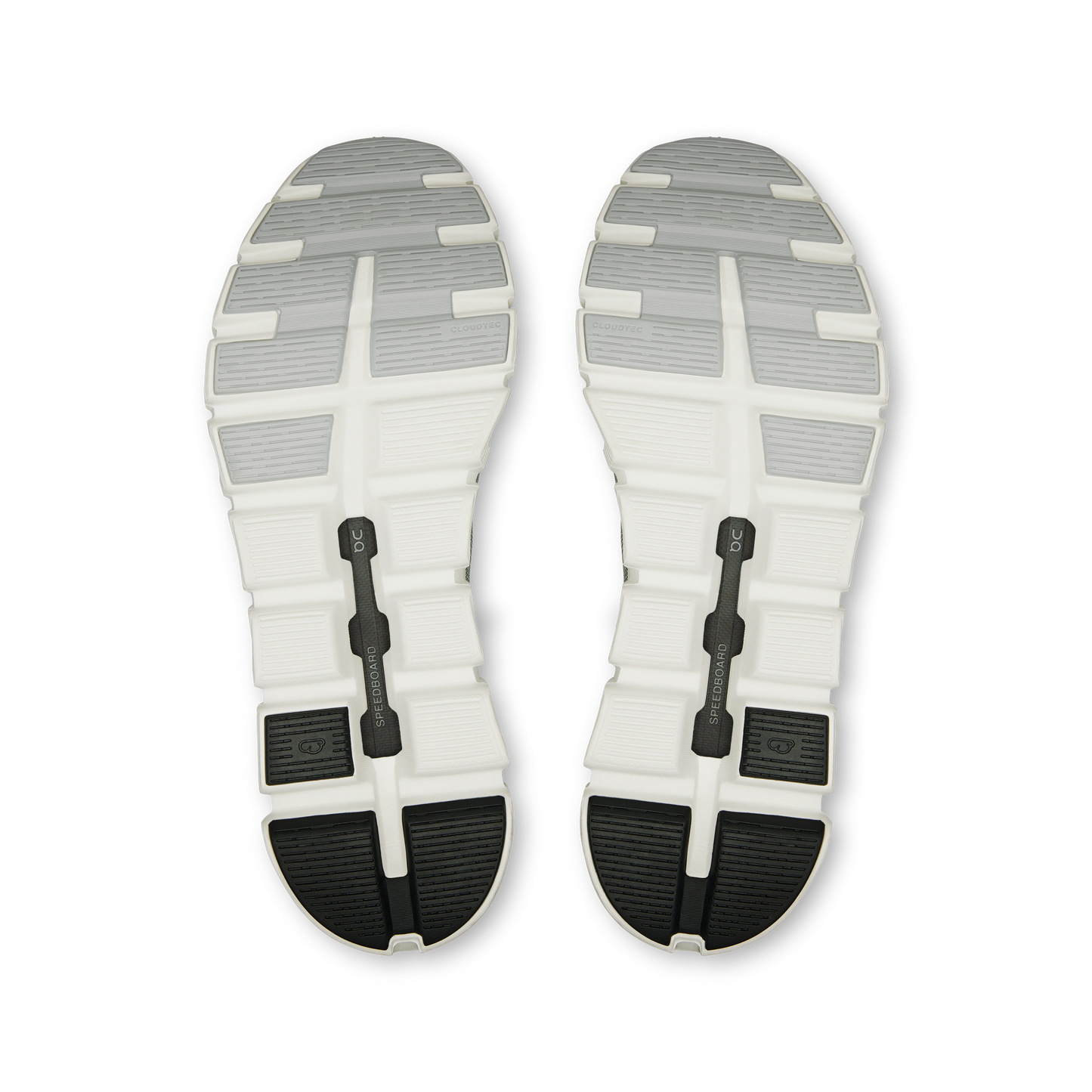 On Running Men's Cloud 6 Versa Shoes - White / Black