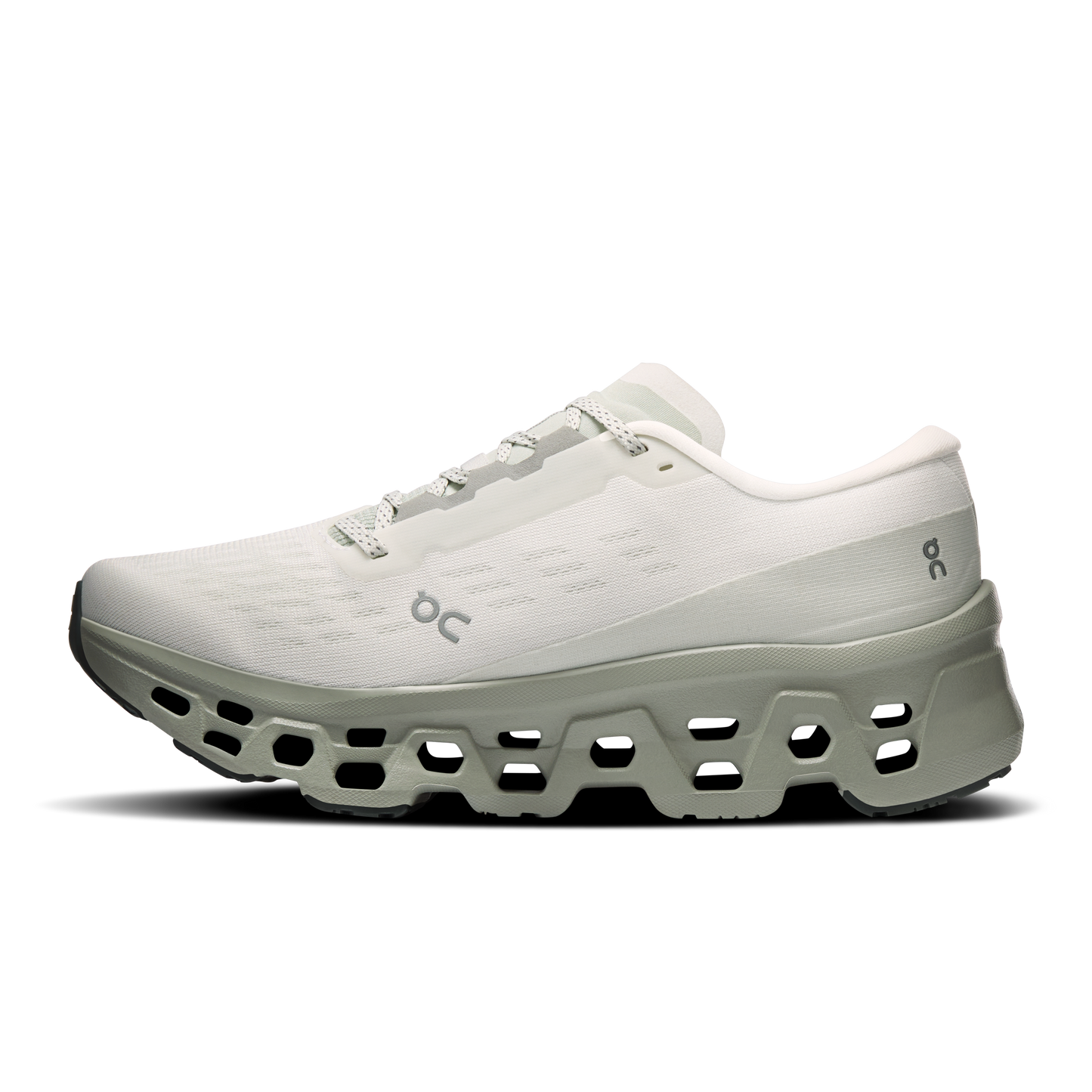 On Running Women's Cloudmonster 3 Shoes - Ivory / Tin