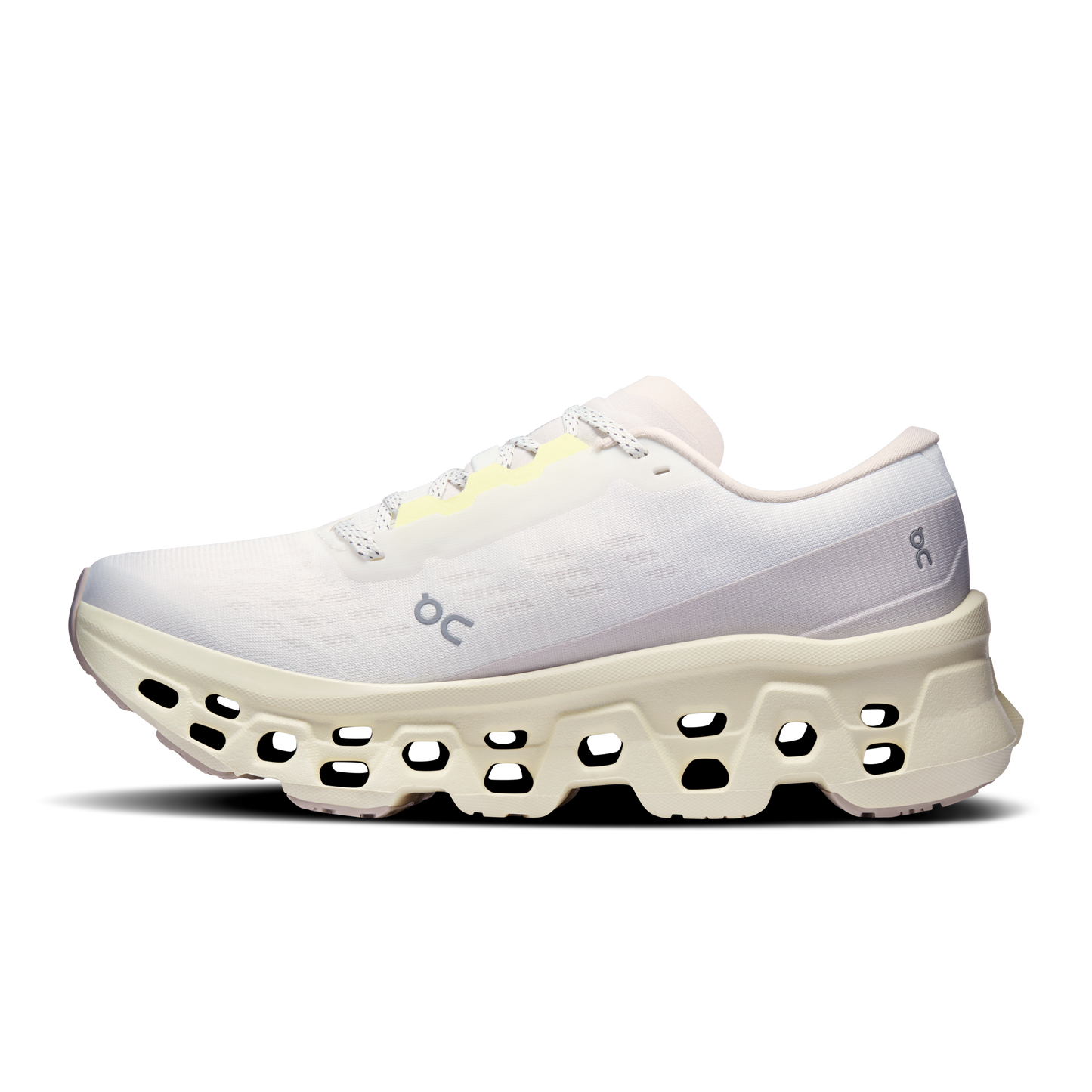 On Running Women's Cloudmonster 3 Shoes - Ivory / Seedling