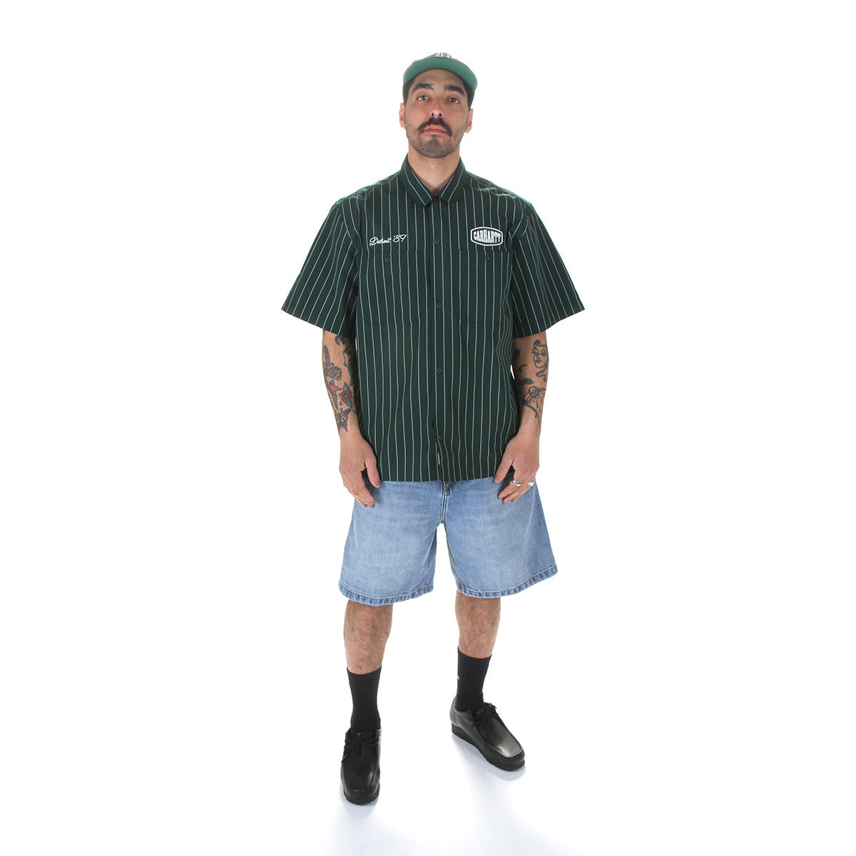 OG Single Knee Short - Camano Denim