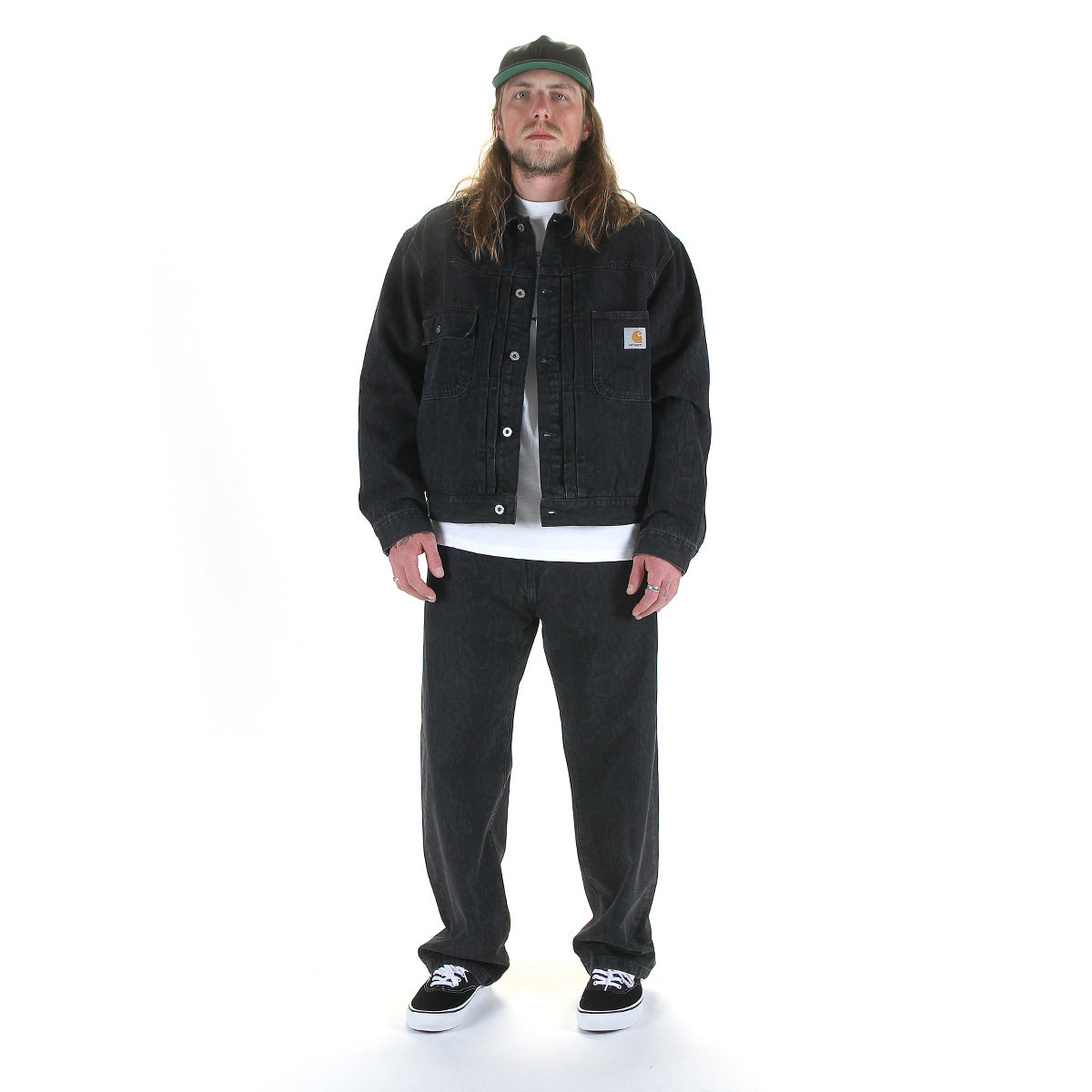 Landon Pant - Snake Camo Smith Denim