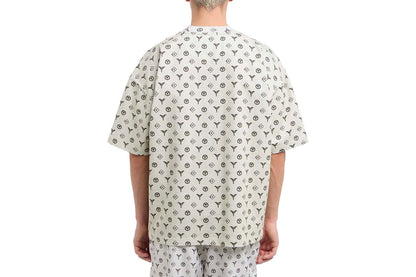 Oversize Logo T-Shirt - Torn pages of Colucci