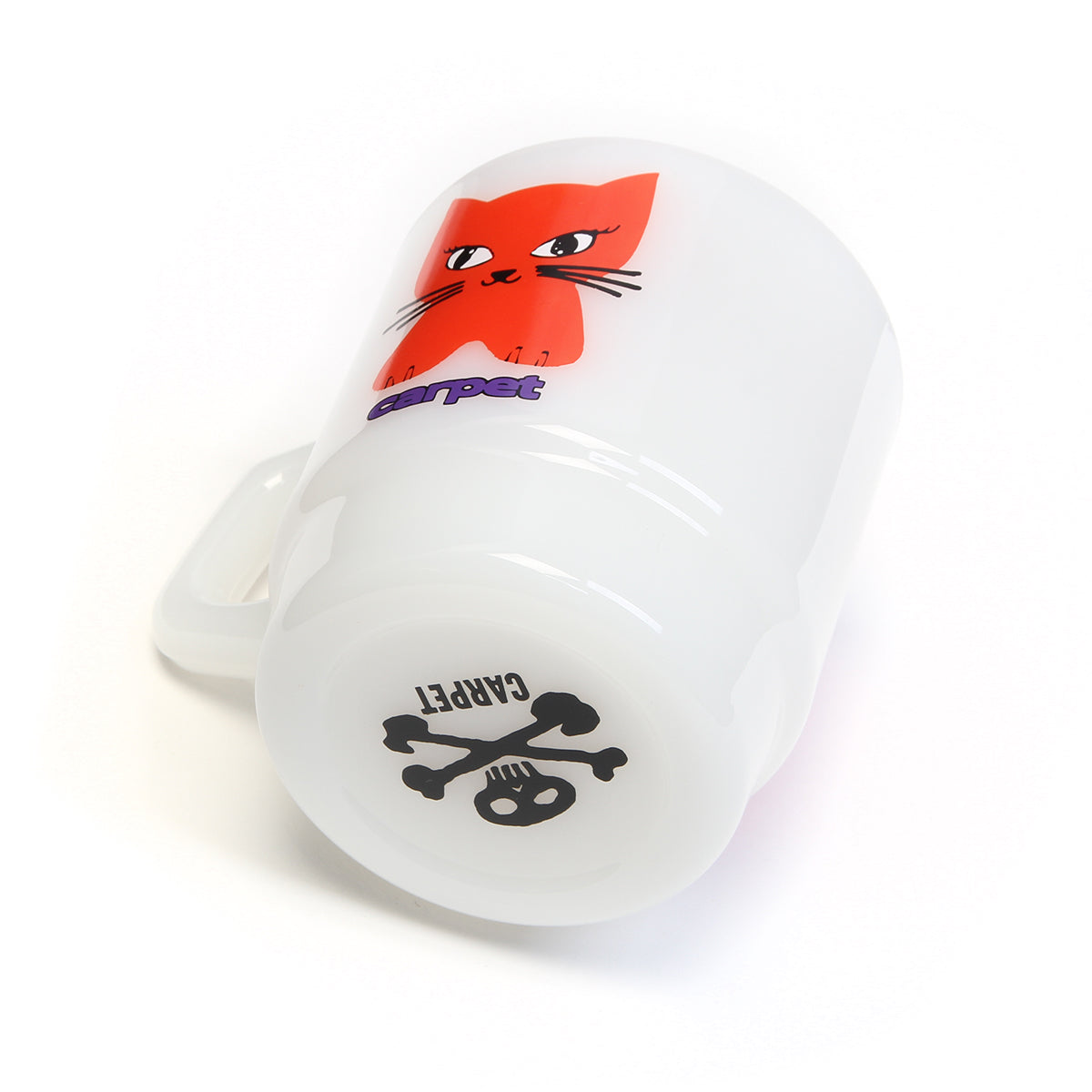 Cat Milk Glass Mug