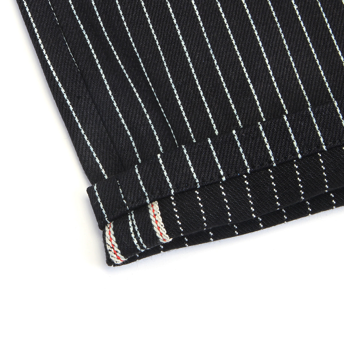 Selvedge Pinstripe Flag Jeans