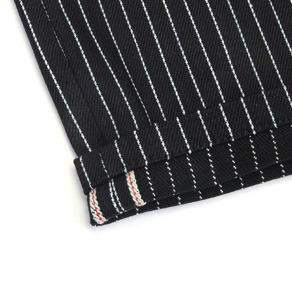 Selvedge Pinstripe Flag Jeans