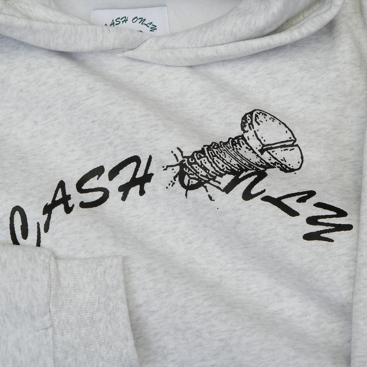 Screw Logo Pullover Hoodie