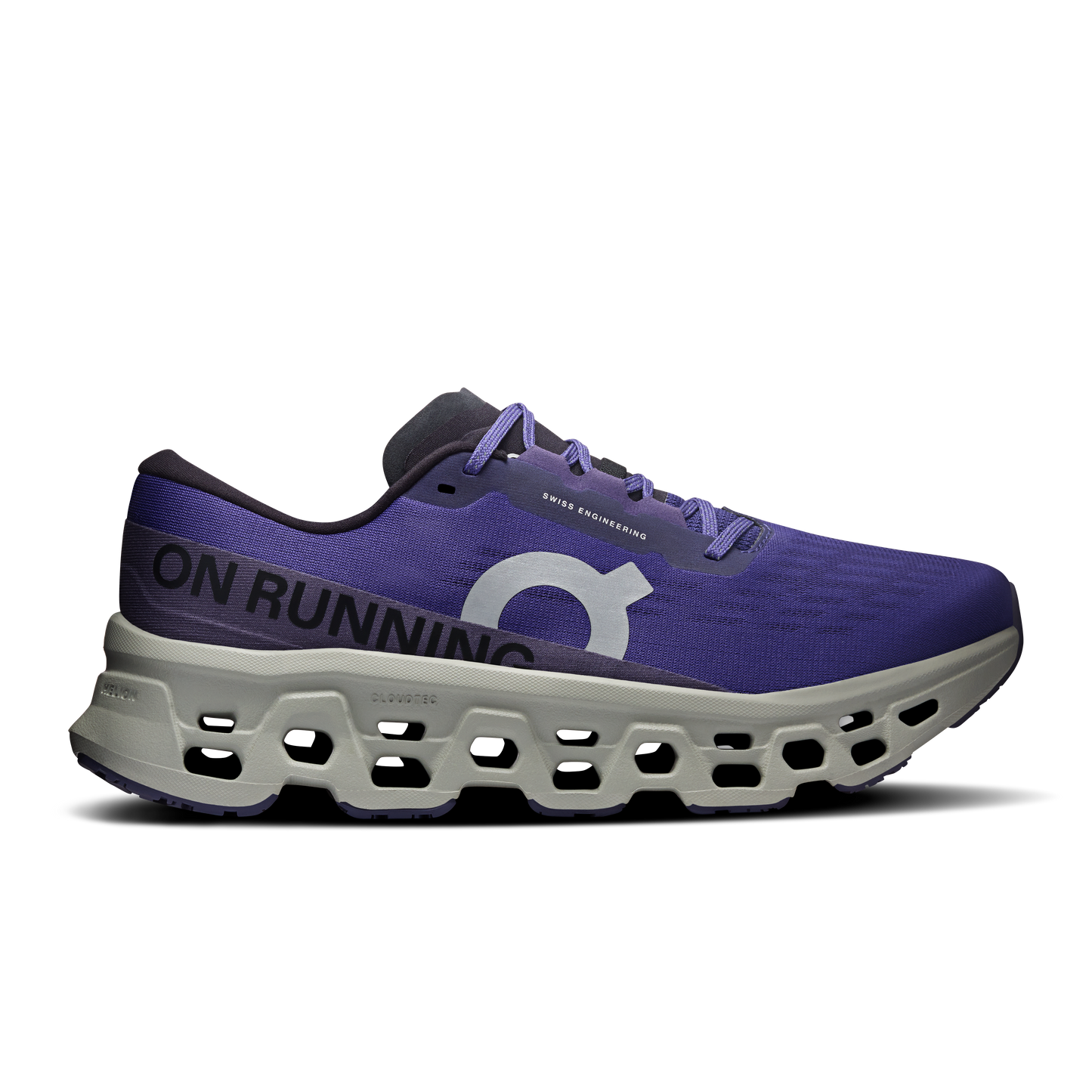 On Running Men's Cloudmonster 3 Wide Shoes - Twilight / White
