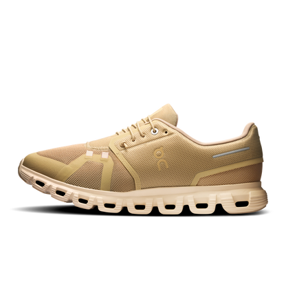 On Running Men's Cloud 6 Shoes - Chai / Sand