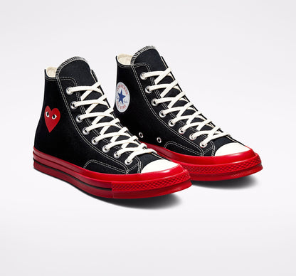 Converse Chuck Taylor 70 Play CDG High Single Heart