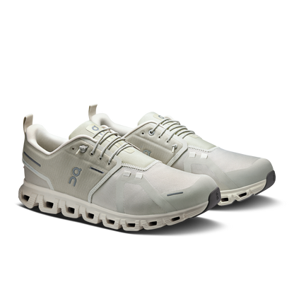 On Running Men's Cloud 6 Waterproof Shoes - Pelican / Ghost