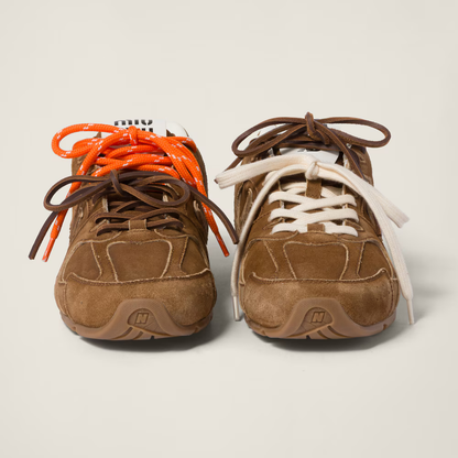 530SL Leather and Mesh Sneakers