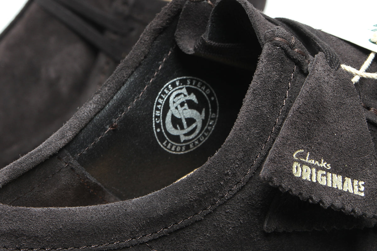 Wallabee Brown Slate Suede