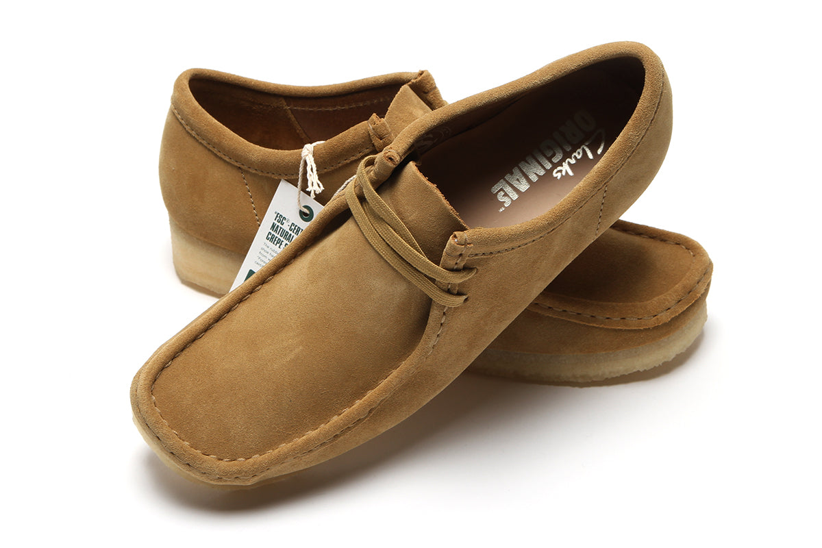 Wallabee Oakmoss Suede