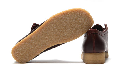 Wallabee Deep Red Leather