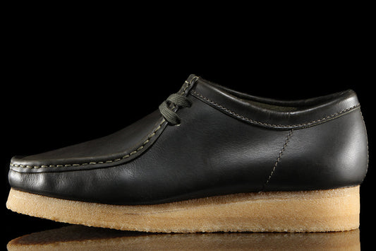 Wallabee Forest Green Leather