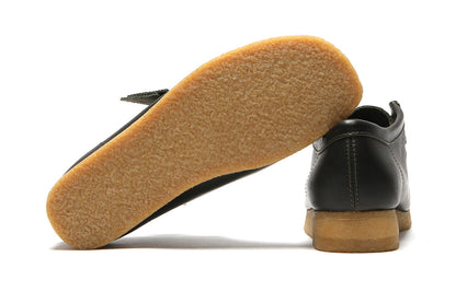 Wallabee Forest Green Leather