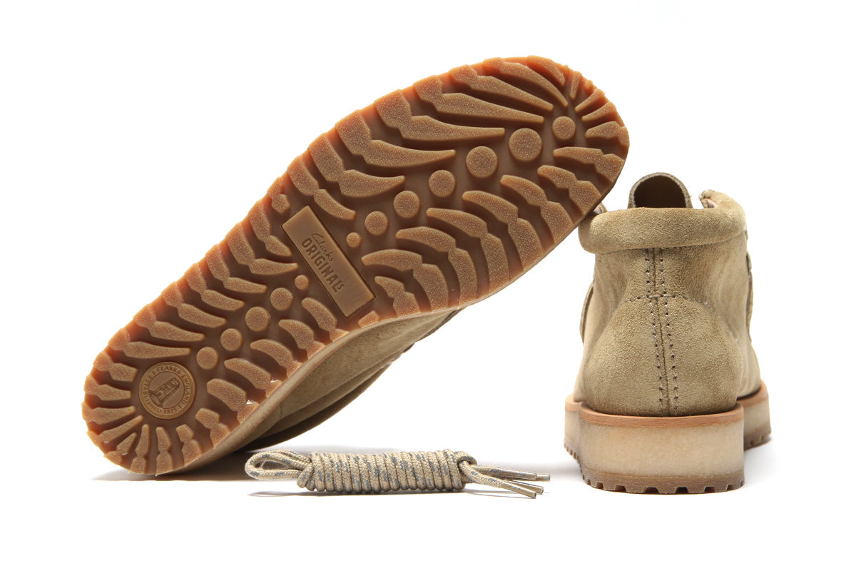 Women's Wallabee Scout Dark Sand Suede