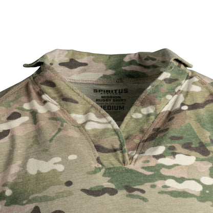 Spiritus Systems Mission Rugby Shirt, Short Sleeve