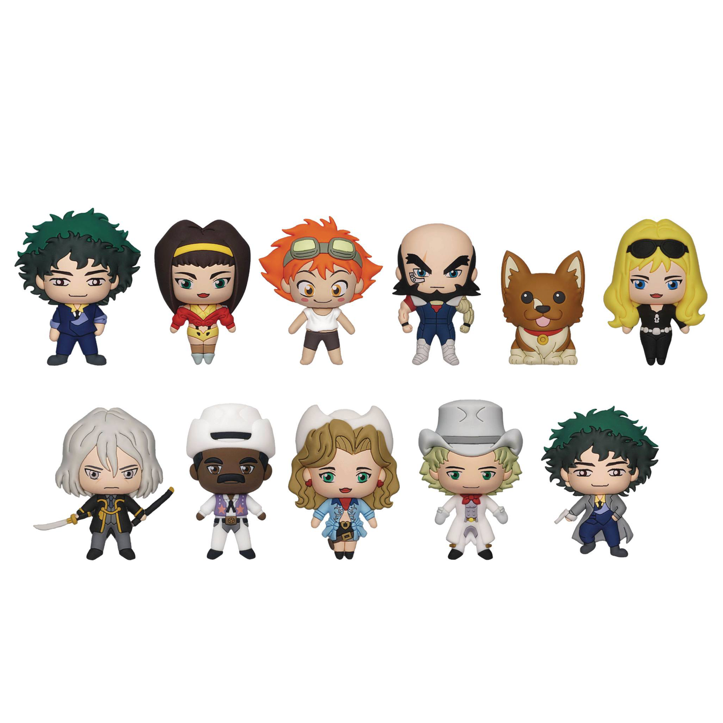 Cowboy Bebop - 3D Foam Collectible Bag Clip SINGLE BLIND BOX