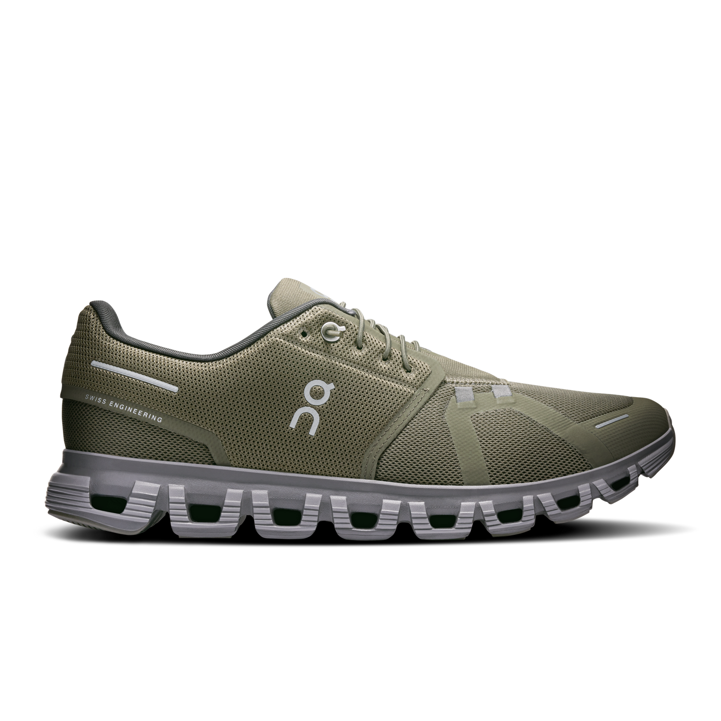 On Running Men's Cloud 6 Shoes - Olive / Eclipse