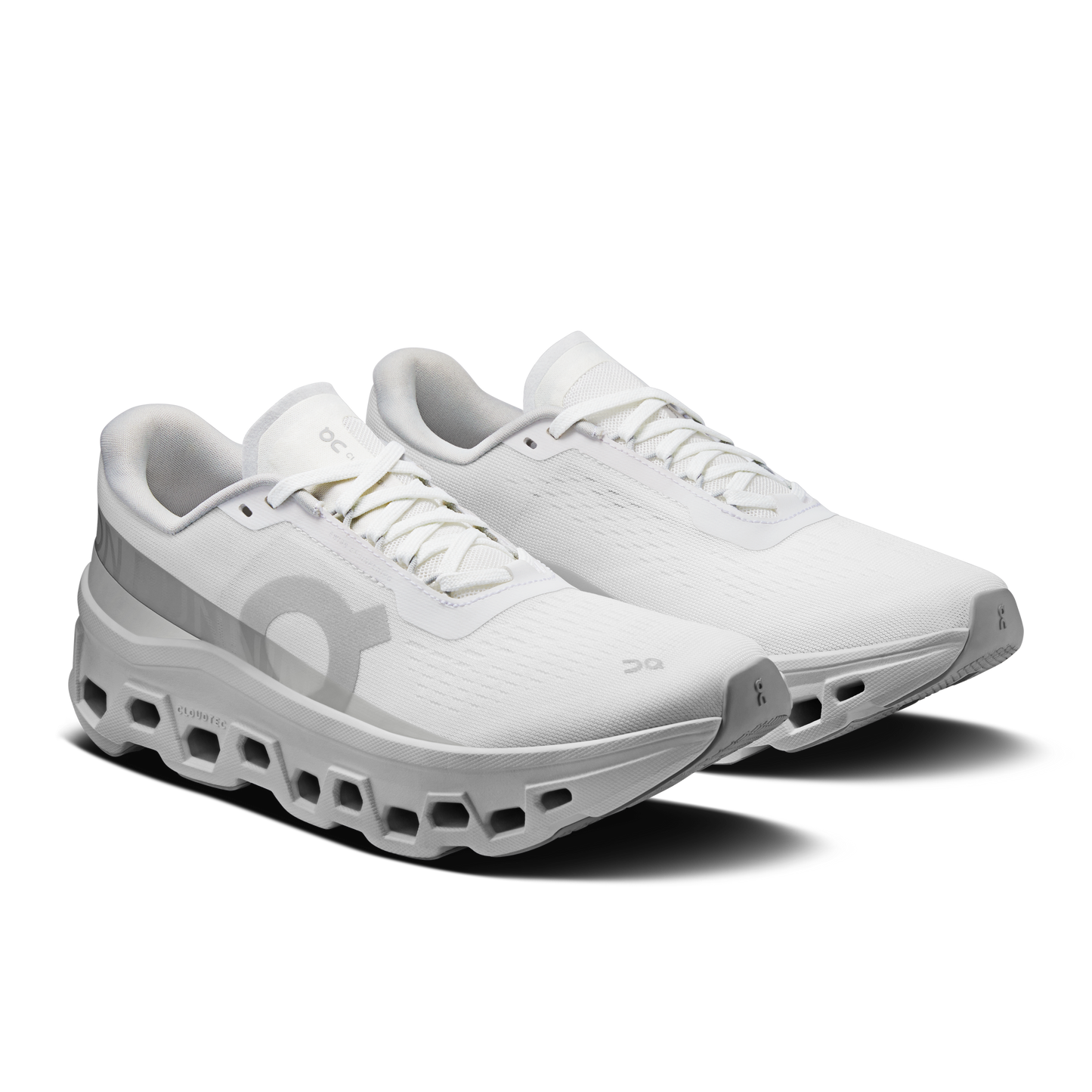 On Running Women's Cloudmonster 1 Shoes - White / White
