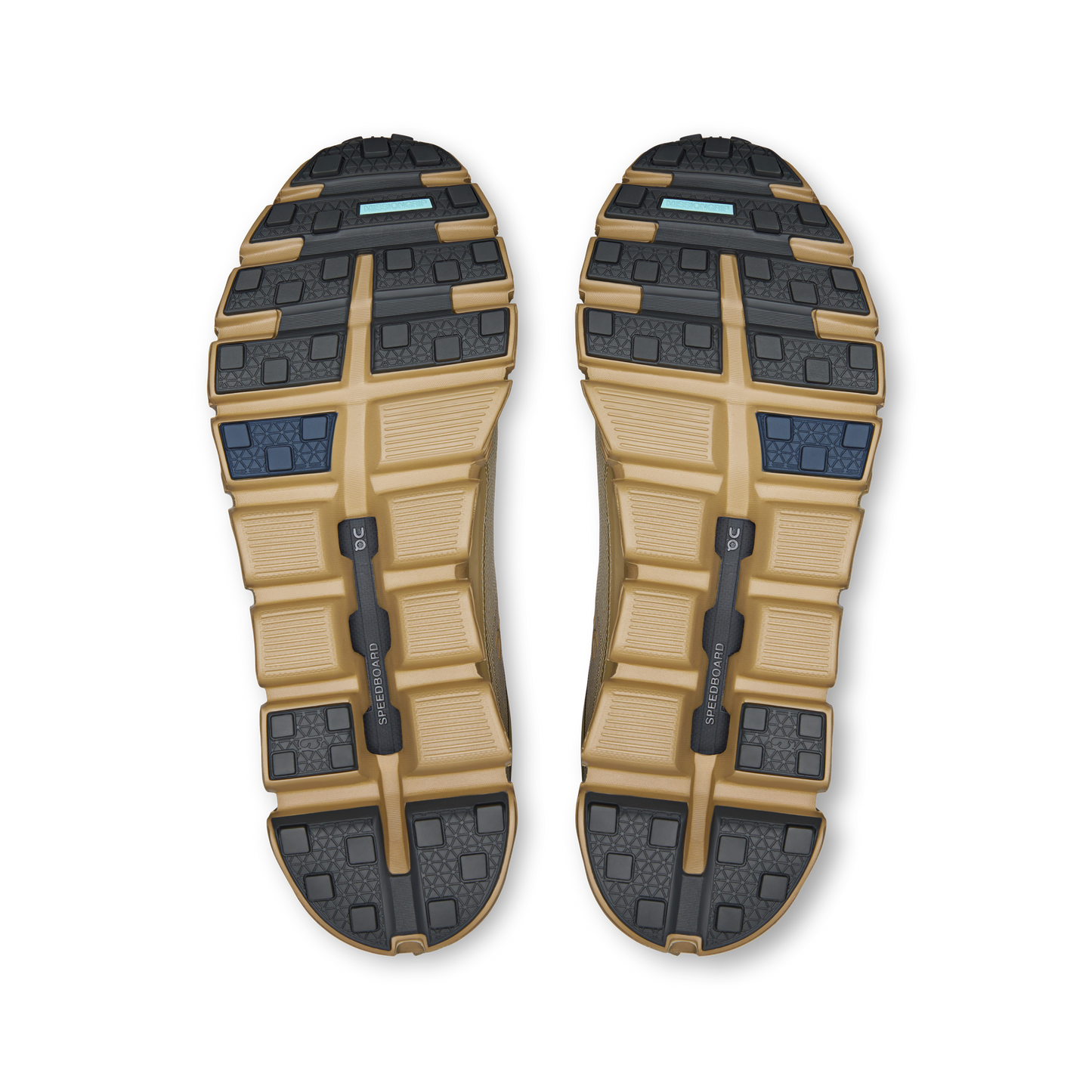 On Running Men's Cloud 6 Geo Waterproof Shoes - Chai / Chai