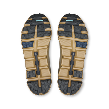 On Running Men's Cloud 6 Geo Waterproof Shoes - Chai / Chai