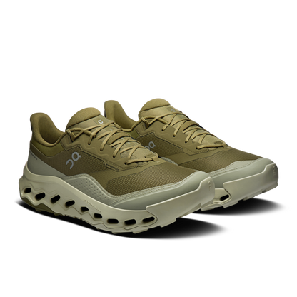 On Running Men's Cloudhorizon 2 Waterproof Shoes - Olive / Chalk
