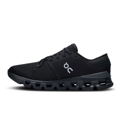 On Running Women's Cloud X 4 Shoes - Black / Eclipse