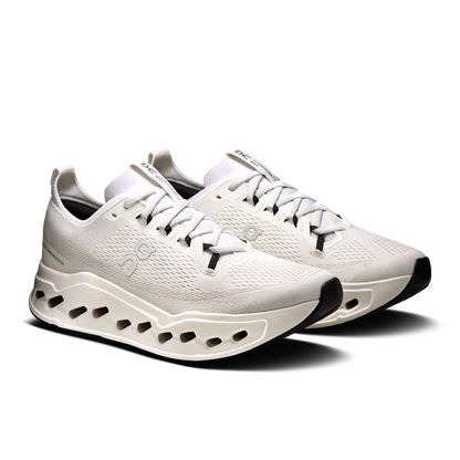 On Running Men's Cloudsurfer Max Wide Shoes - White / White
