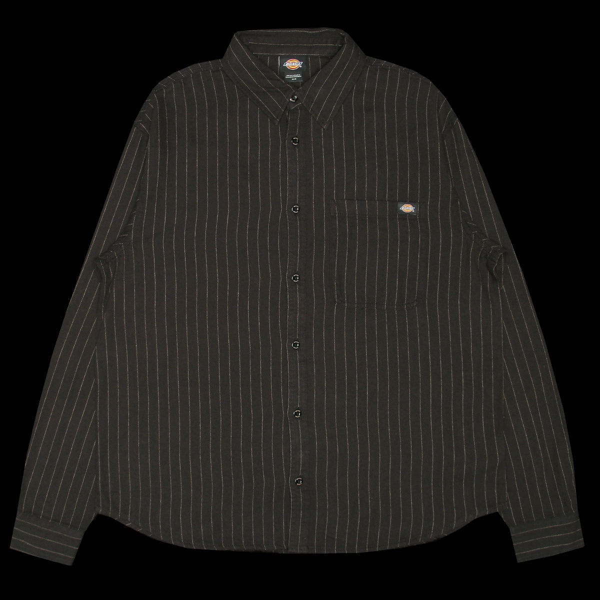 Hickory Stripe Button-Up Shirt