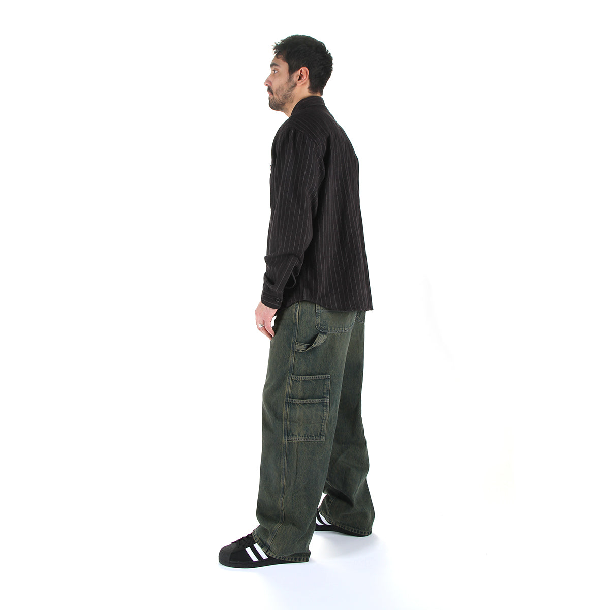 Woven Denim Pant