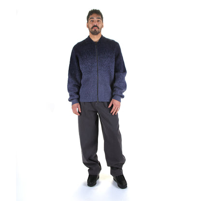 Mohair Double Zip Knit