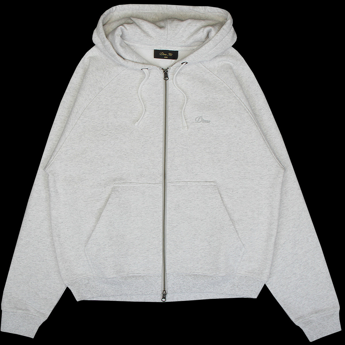 Cursive Small Logo Zip Hoodie