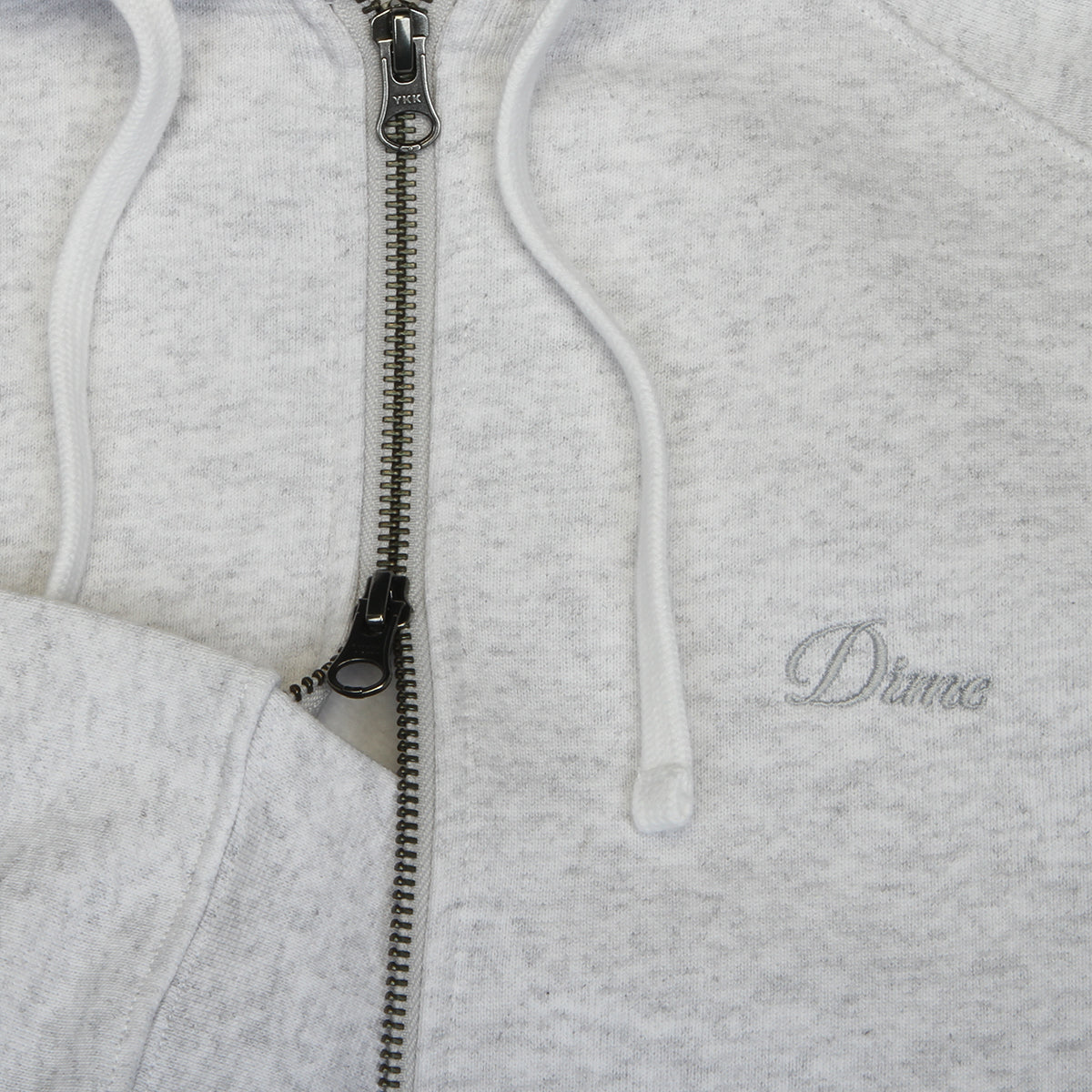 Cursive Small Logo Zip Hoodie