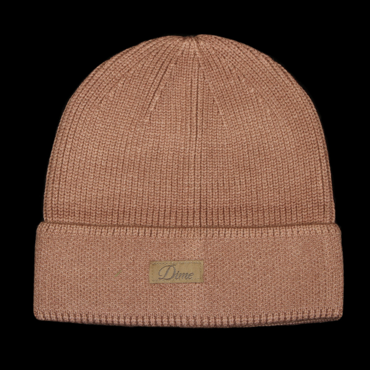 Cursive Rib Beanie