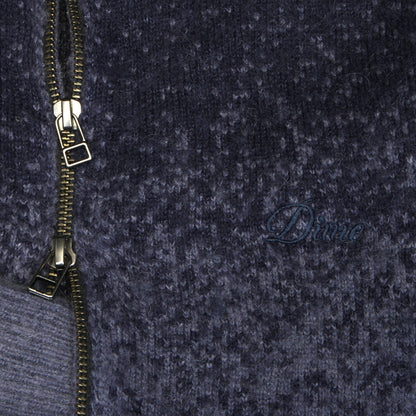 Mohair Double Zip Knit
