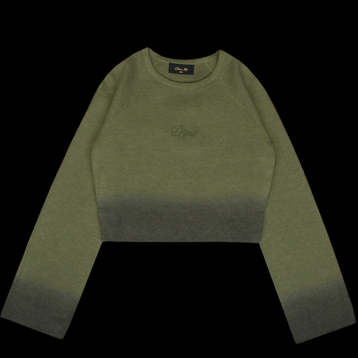 Women's Cropped Mohair Knit