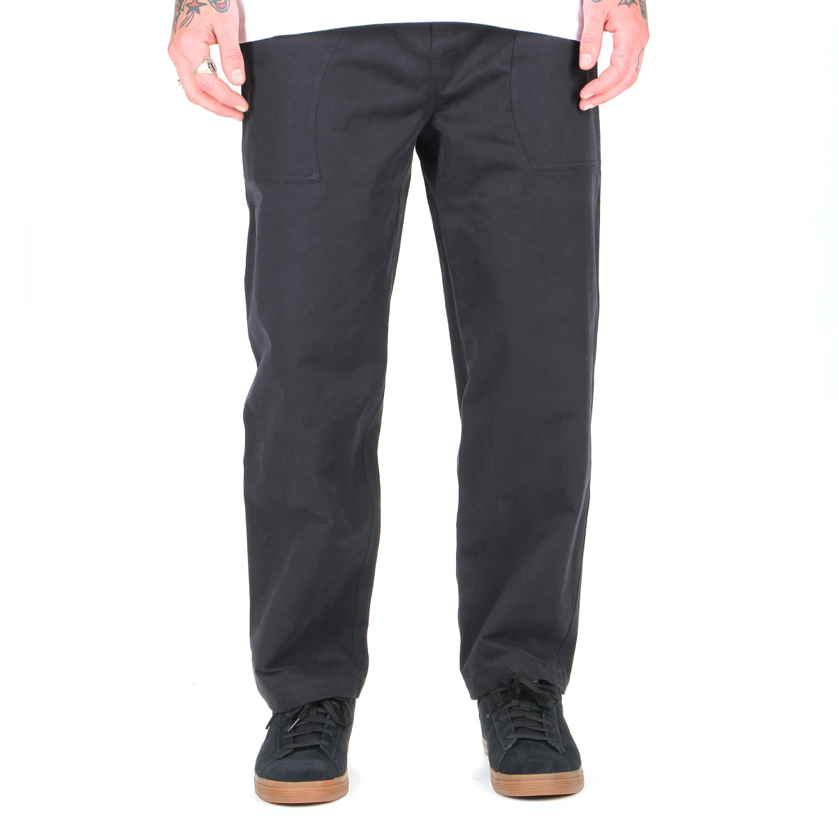 Belted Twill Pant